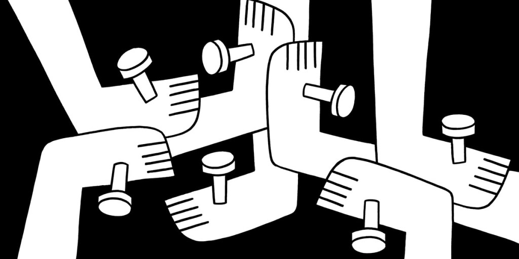 We are one. stock illustration