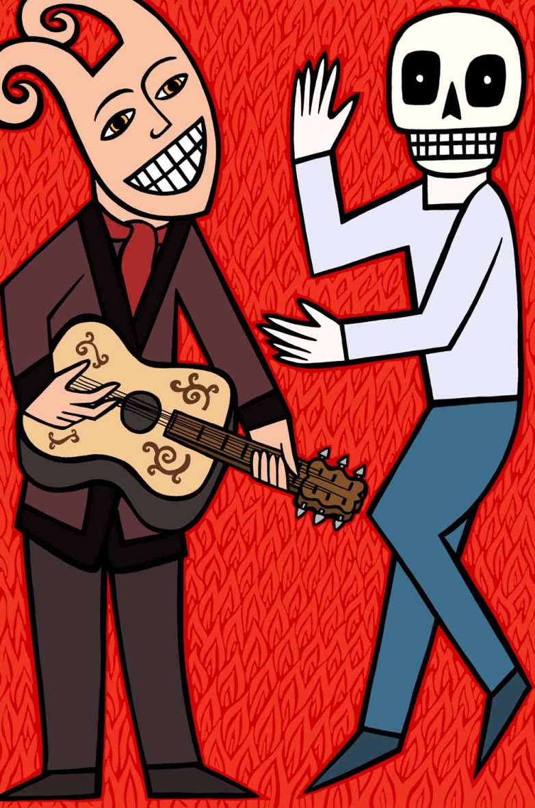 Dance for me. stock illustration