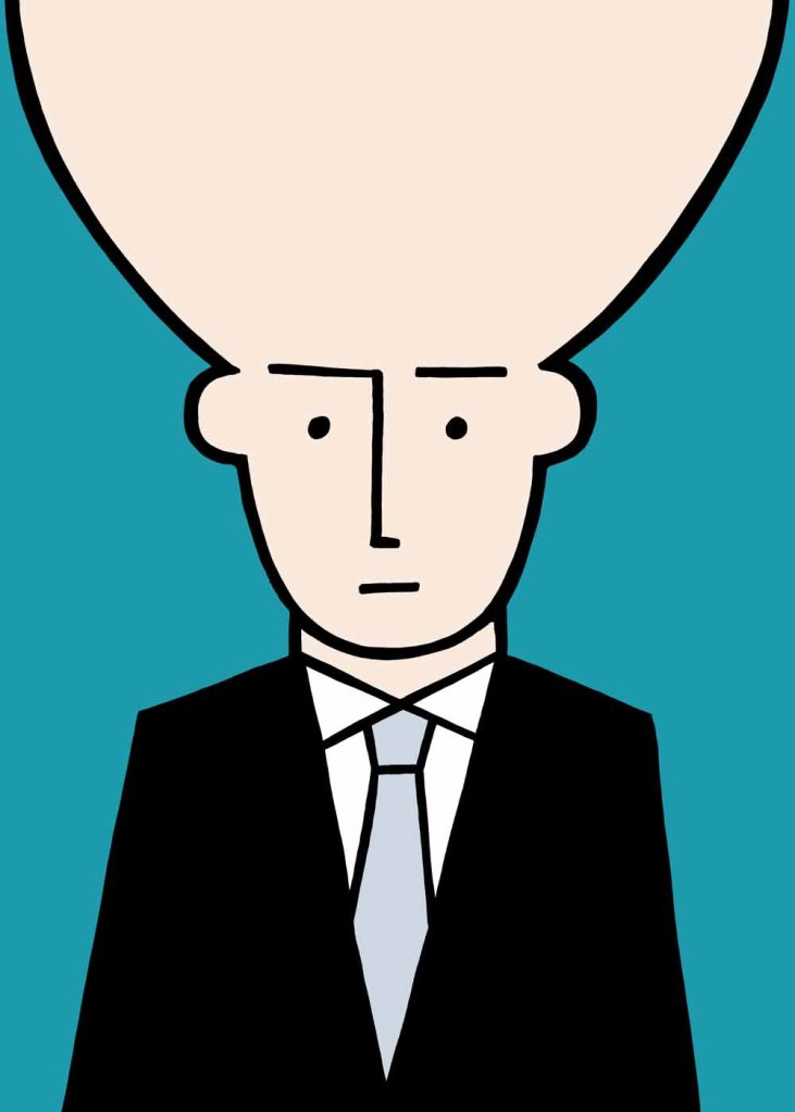 So much more going on up there. stock illustration