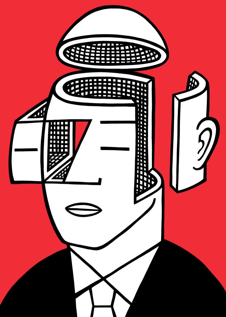 heads are for thinking illustration