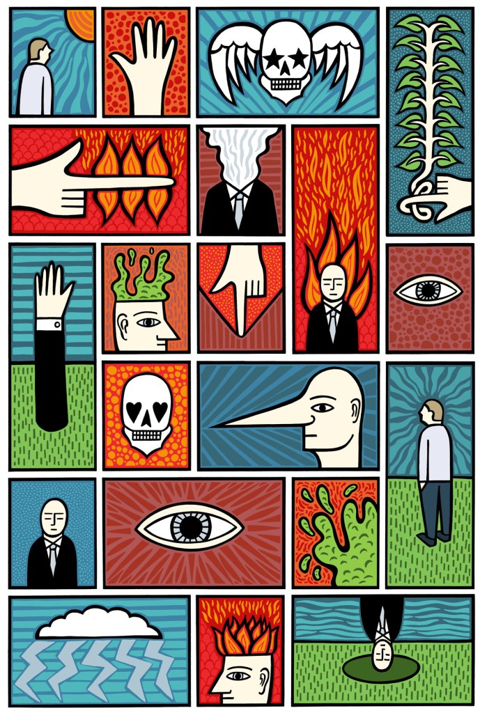 Something maybe. stock illustration