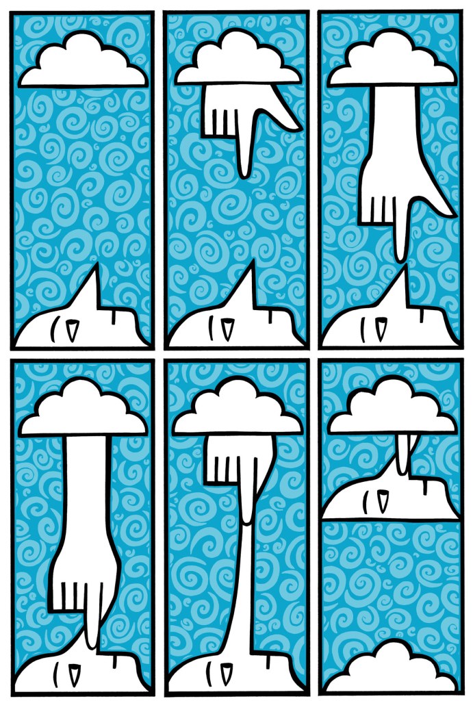 pull it. stock illustration