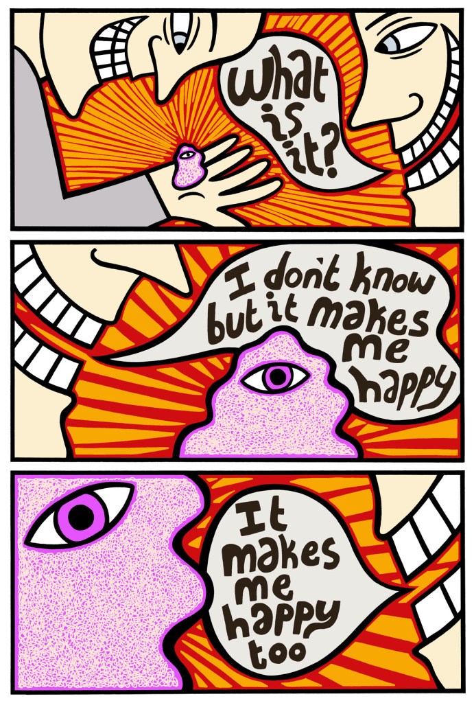 fluff and stuff. stock illustration