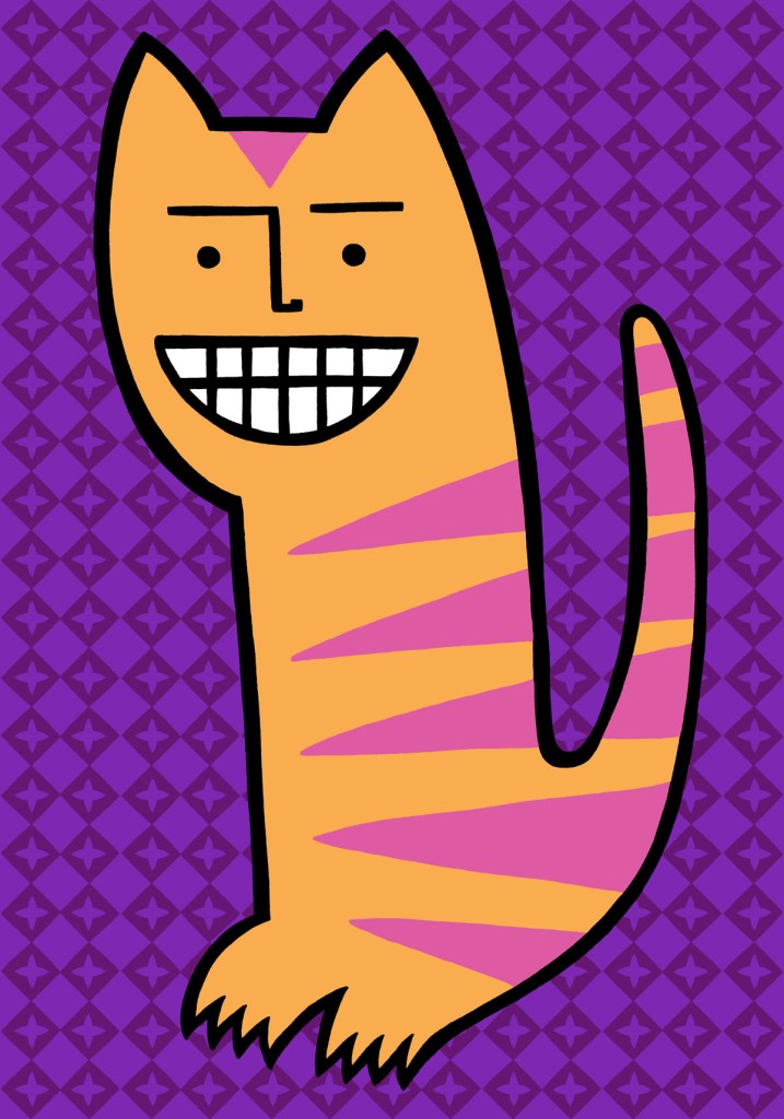 Be happy. Be the cat