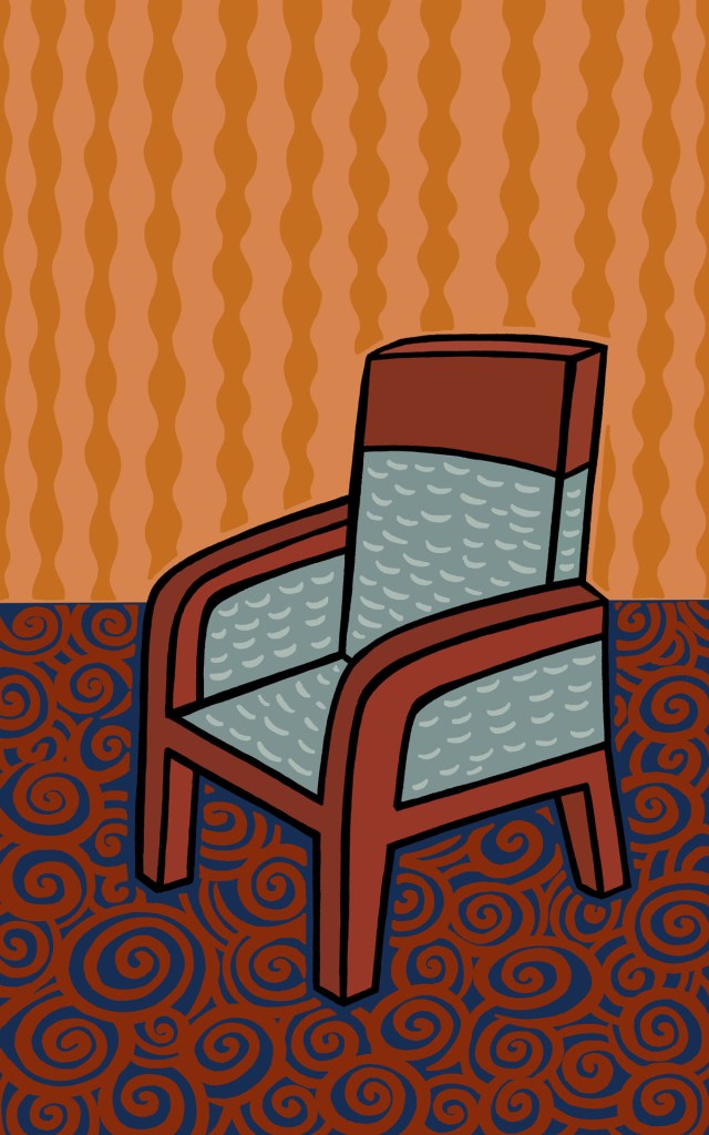 a chair stock illustration
